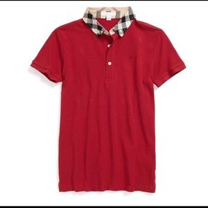 Boys Burberry Polo Shirt